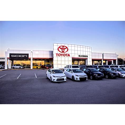Mckinnon toyota - McKinnon Toyota . Clanton , AL. Dealerships need five ratings within 24 months before we can calculate an average rating. not yet rated. 16 Reviews Call Dealership (205) 755-3430. 235-Price Drive Clanton , AL 35046 Directions. not …